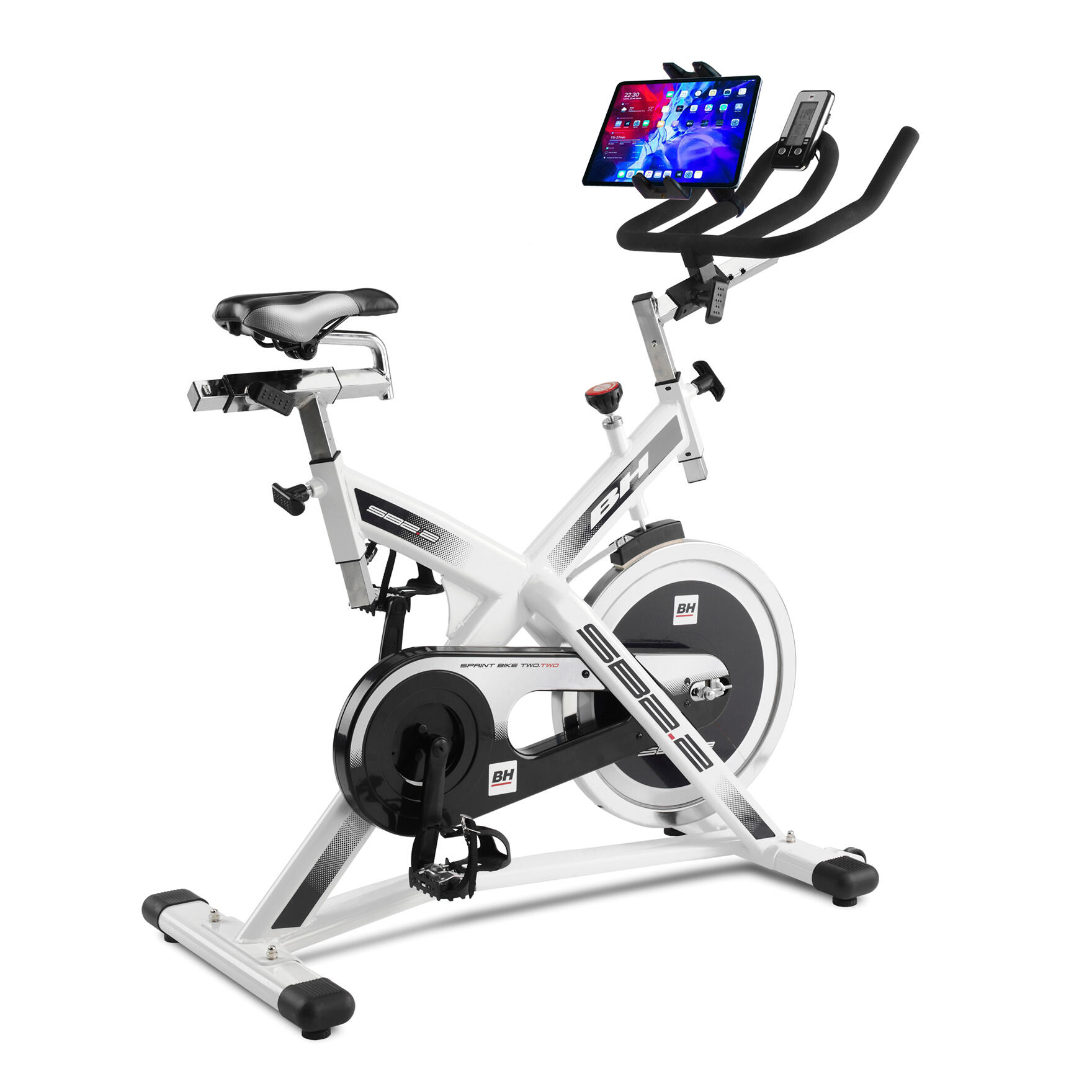 Indoor bike SB2.2 H9162 Uso intensivo 20 Kg Con supporto tablet /  smartphone BH FITNESS | DECATHLON