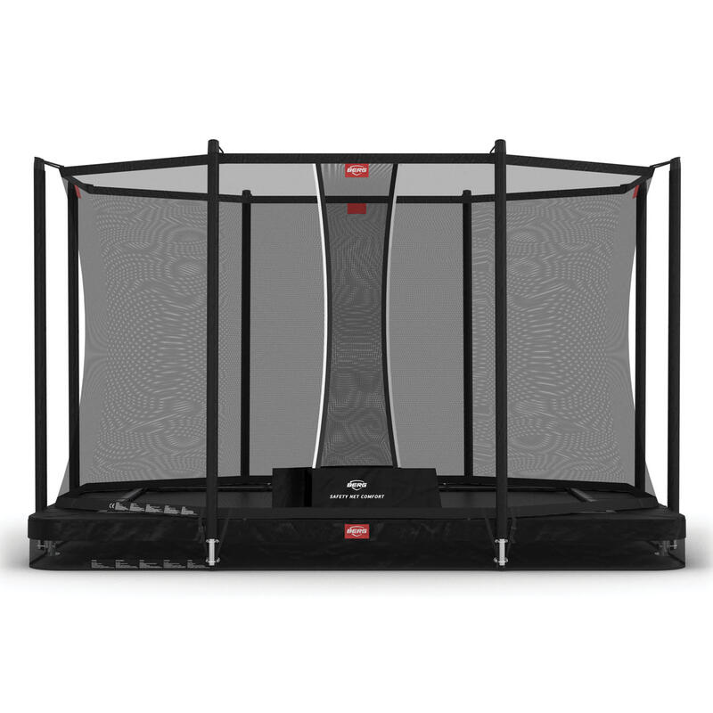 BERG Favorit cama elástica InGround 330cm con red de seguridad Comfort negro