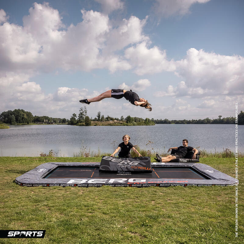 Sport Spotting Mat pour trampoline 140 cm 14+