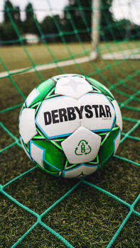 Fußball Planet APS Fußball Unisex Grün-Schwarz-Weiß 3/4
