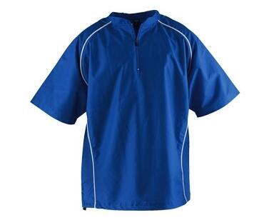 Kurzarm-Pullover Batting Cage Jack - Baseball Softball - Jugend (blau)