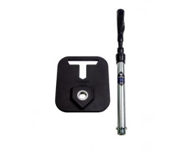 Cage de frappe pro réglable pour le baseball / softball - 26-43 pouces (Argent) 2/2