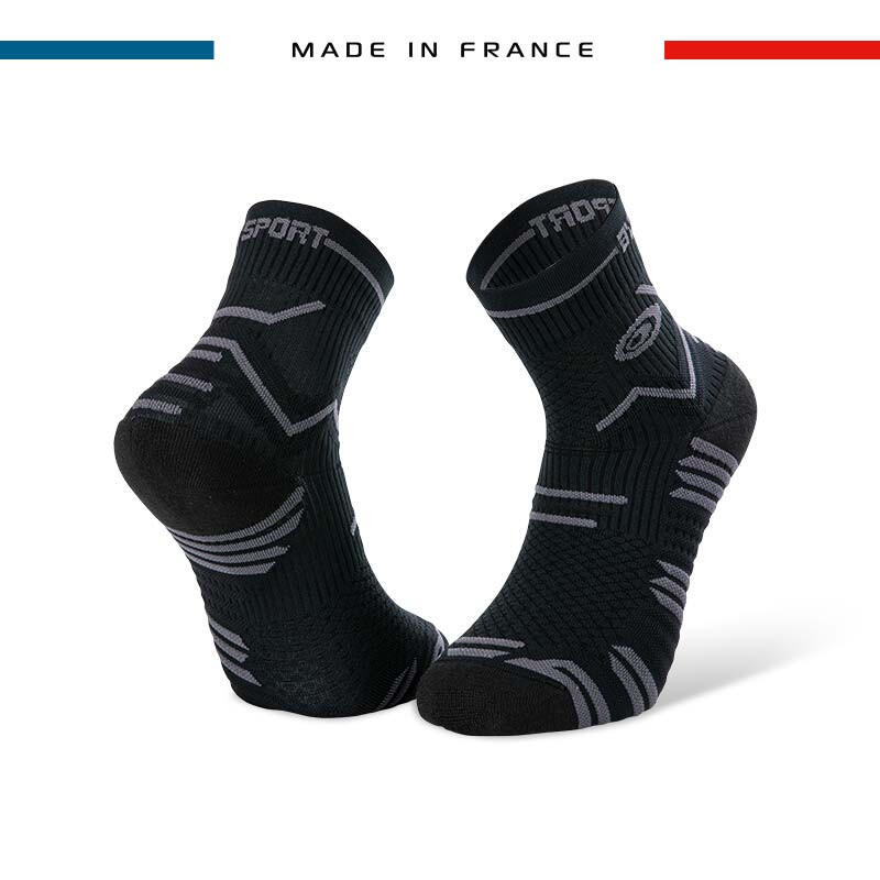 Chaussettes TRAIL ULTRA noir-gris