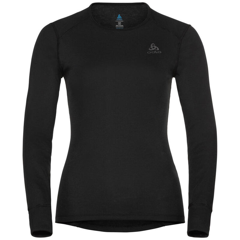 ODLO Damen BL TOP Crew neck l/s ACTIVE WARM ECO