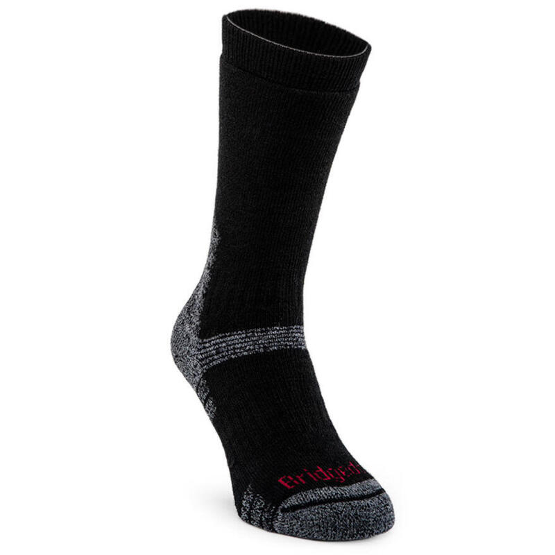 Męskie skarpety trekkingowe Bridgedale Heavyweight Performance Merino Black