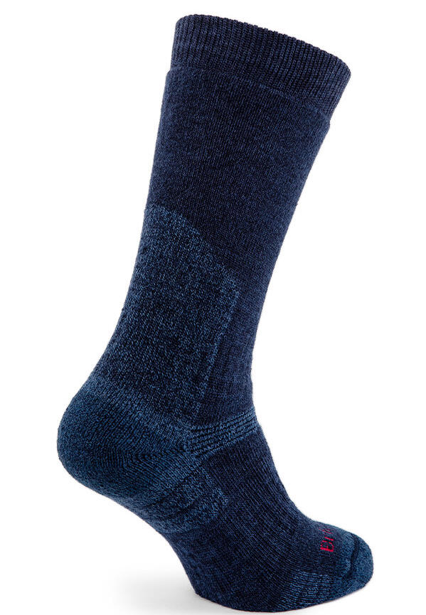 Męskie skarpety trekkingowe Bridgedale Heavyweight Performance Merino Navy 3/7