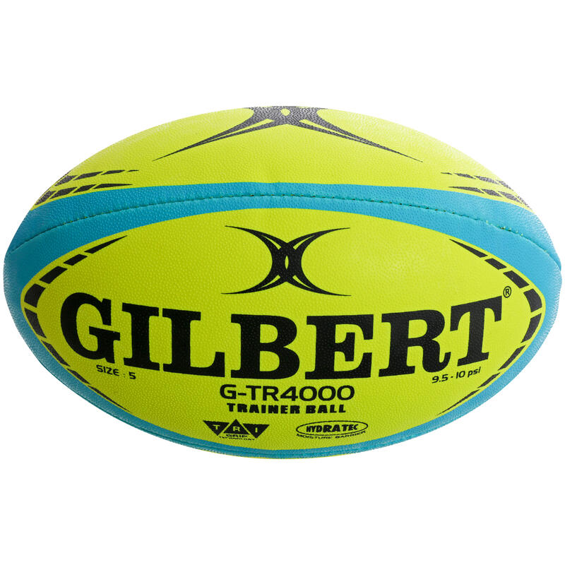 Ballon de rugby Gilbert G-TR4000 Trainer Fluo (taille 5)