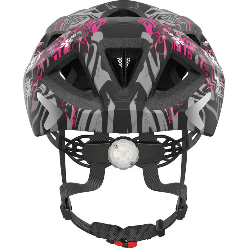 ABUS Casque de loisirs "Aduro 2.0", noir-rose