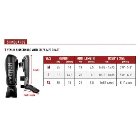Venum Elite Standup Shinguards-Black 4/4
