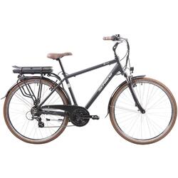 E- Ride 28 Trekking suspension à pédales avec cadre en aluminium