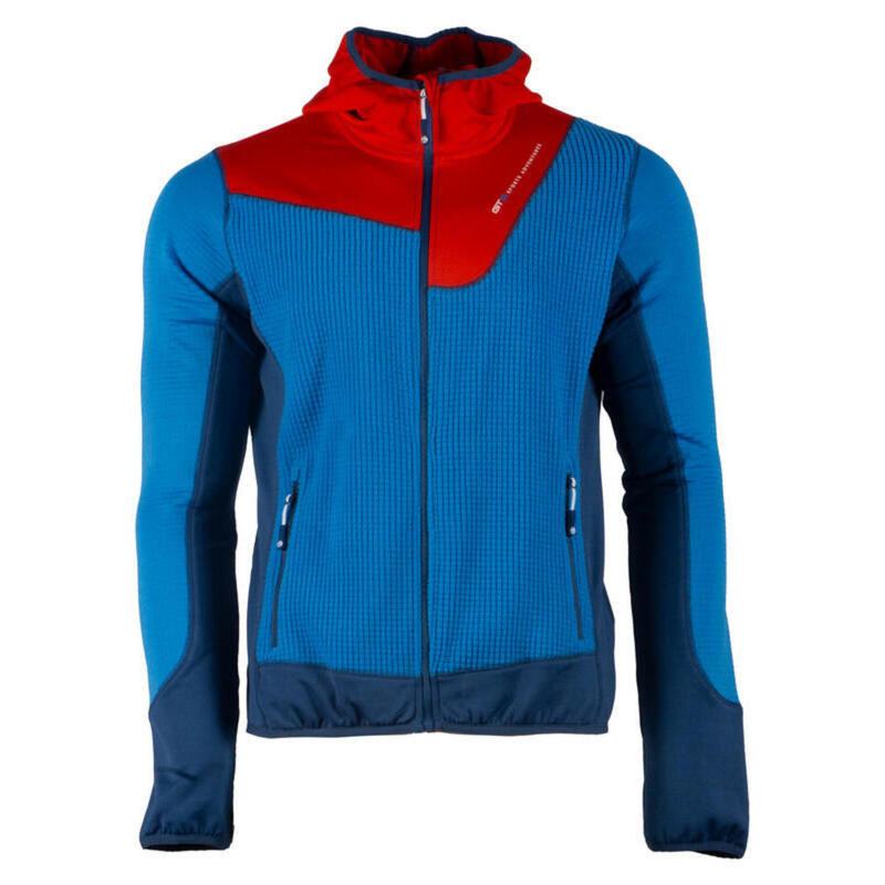Chaqueta GTS 3015M_9S térmica senderismo hombre azul