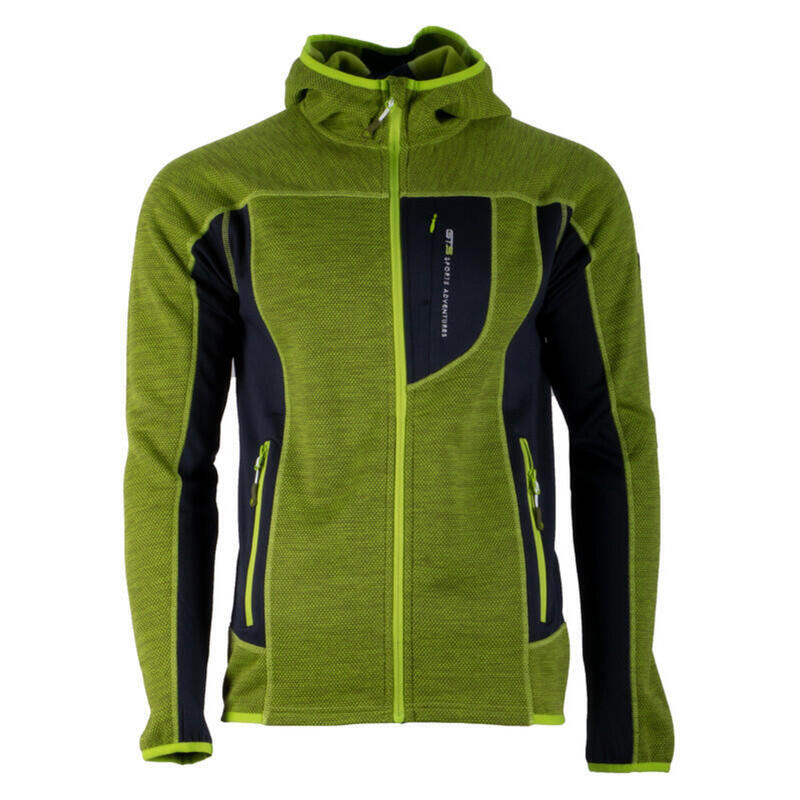 Forro Polar Combinado tejido Elastico GTS 3018M_S20 Oliva.