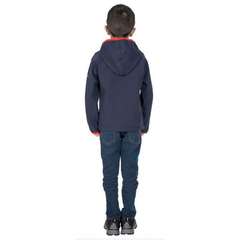 Kian Giacca Softshell Bambini Blu navy