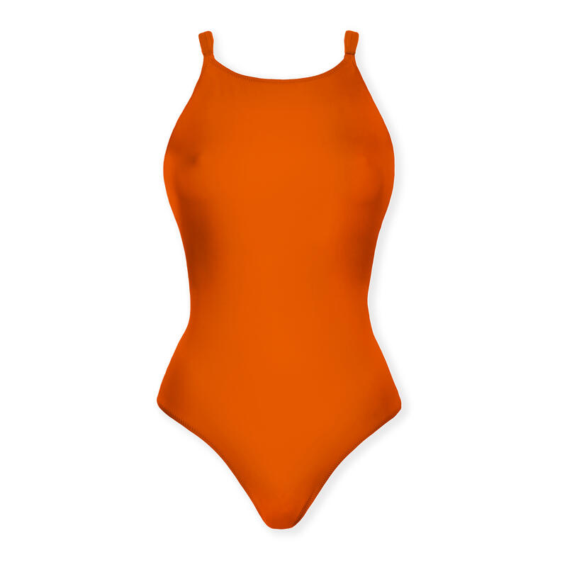 COSTUME INTERO DONNA BEVERLY HILLS ARANCIO FLUO