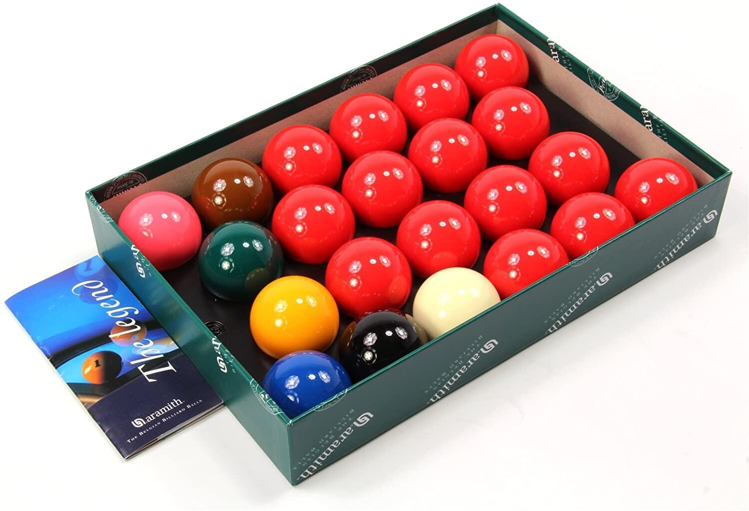 ARAMITH 15 RED SNOOKER SET 2 1/6 (FULL SIZE) 2/6