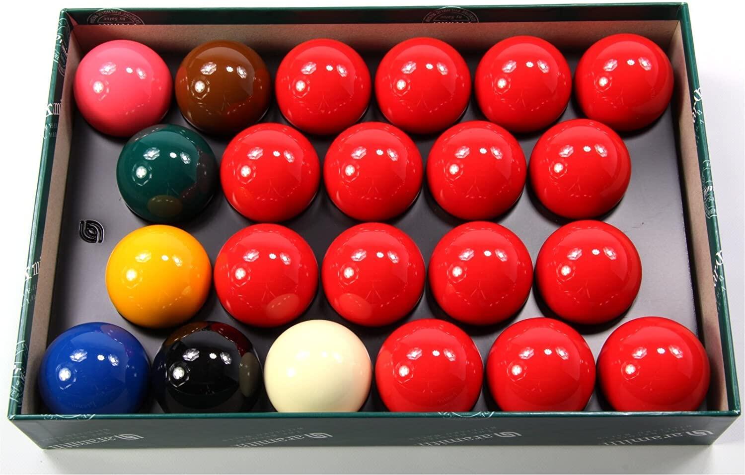 ARAMITH 15 RED SNOOKER SET 2 1/6 (FULL SIZE) 3/6