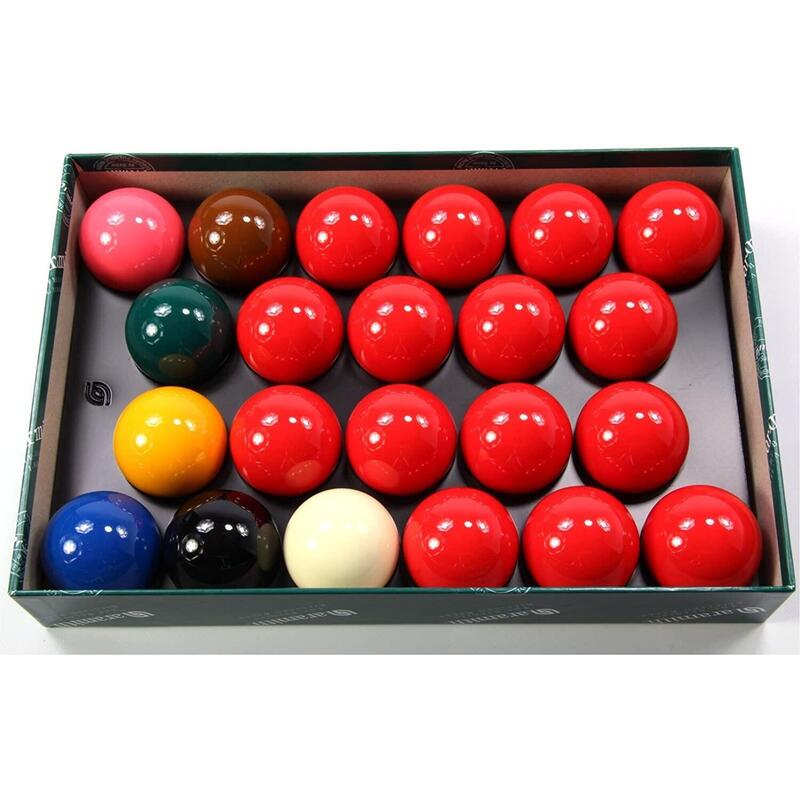 Billiardo snooker, Set Completo 15 Rosso 2 1/6, Verde