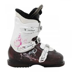 SECONDE VIE - Chaussure Ski Salomon Junior T2 / T3 Violet - BON