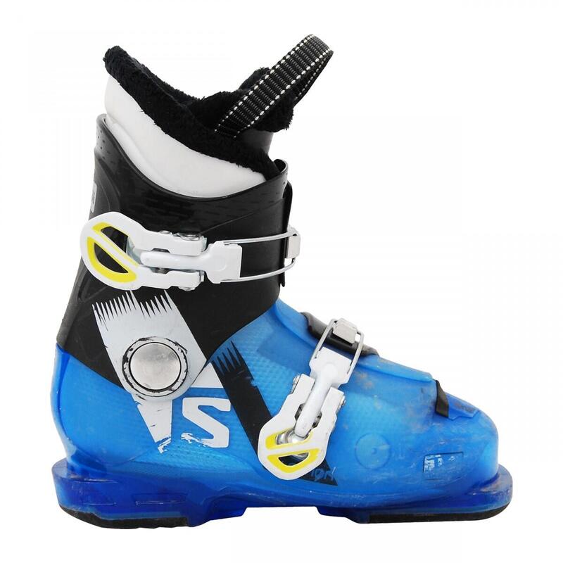 RECONDITIONNE - Chaussure De Ski D'Junior Salomon T2_2 Crochets - BON