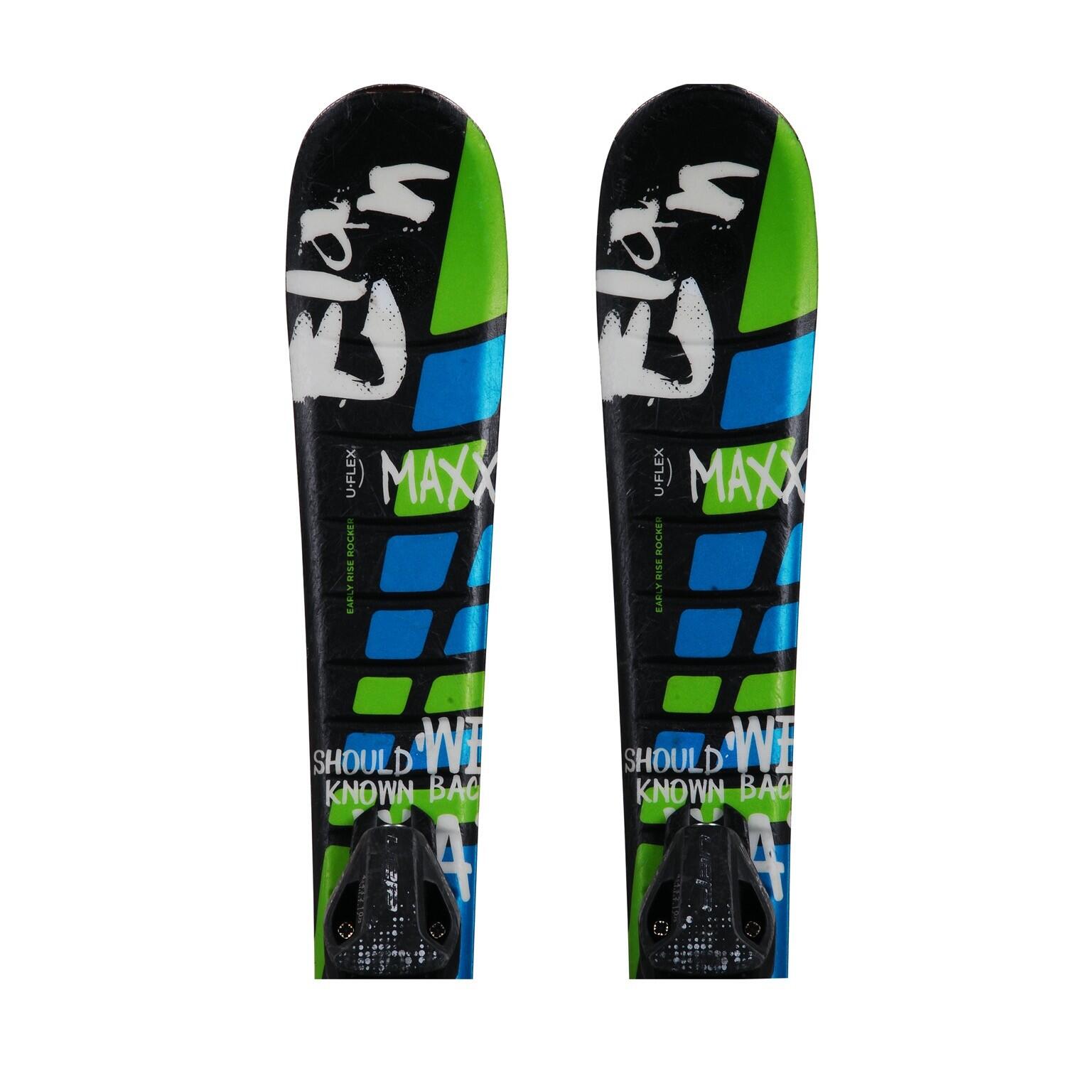 RECONDITIONNE - Ski Junior Elan Maxx Qt + Fixations 2/4