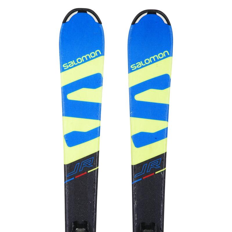 SECONDE VIE - Ski Junior Salomon Xrace Jr + Fixations - BON