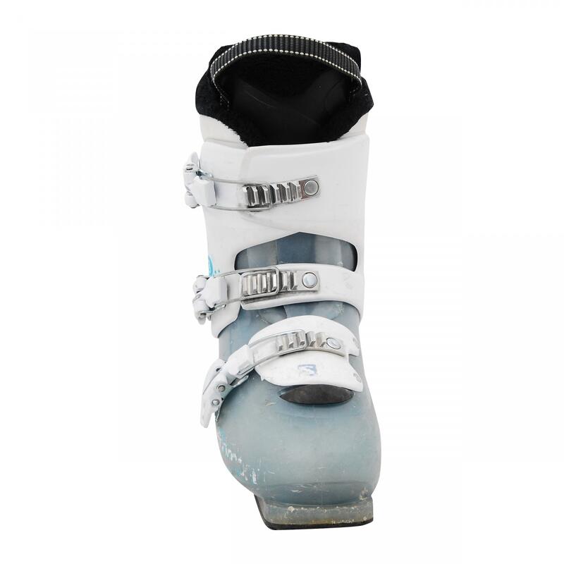 SECONDE VIE - Chaussure Ski Salomon Junior T2 / T3 Bleu/blanc - BON