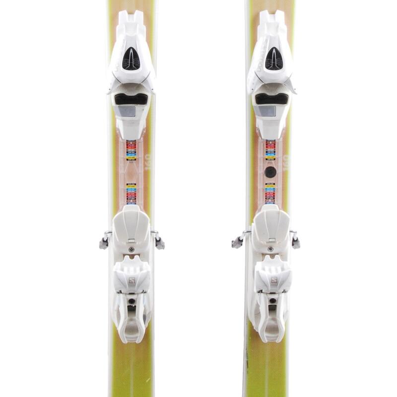 SECONDE VIE - Ski Salomon Bbr 7.4 + Fixations - BON