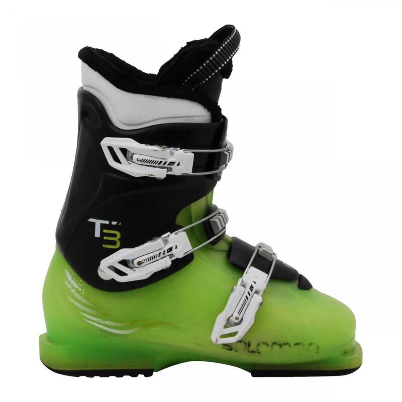 RECONDITIONNE - Chaussure De Ski D'Junior Salomon T2 T3 - BON