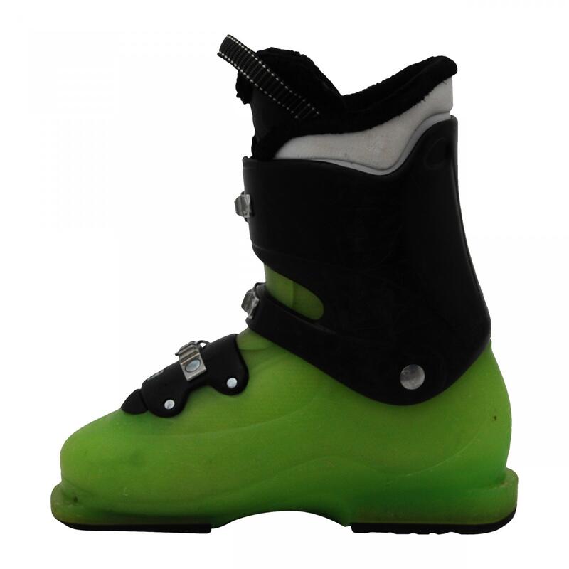 RECONDITIONNE - Chaussure De Ski D'Junior Salomon T3_3 Crochets - BON