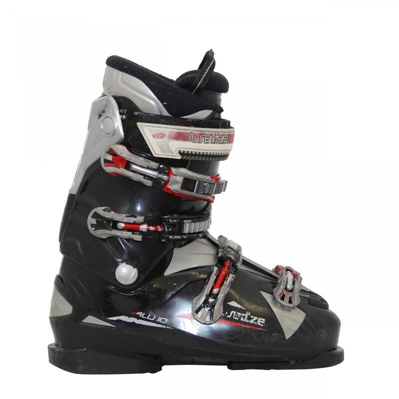 RECONDITIONNE - Chaussure Ski Wed'ze Alu 10 Noir - BON
