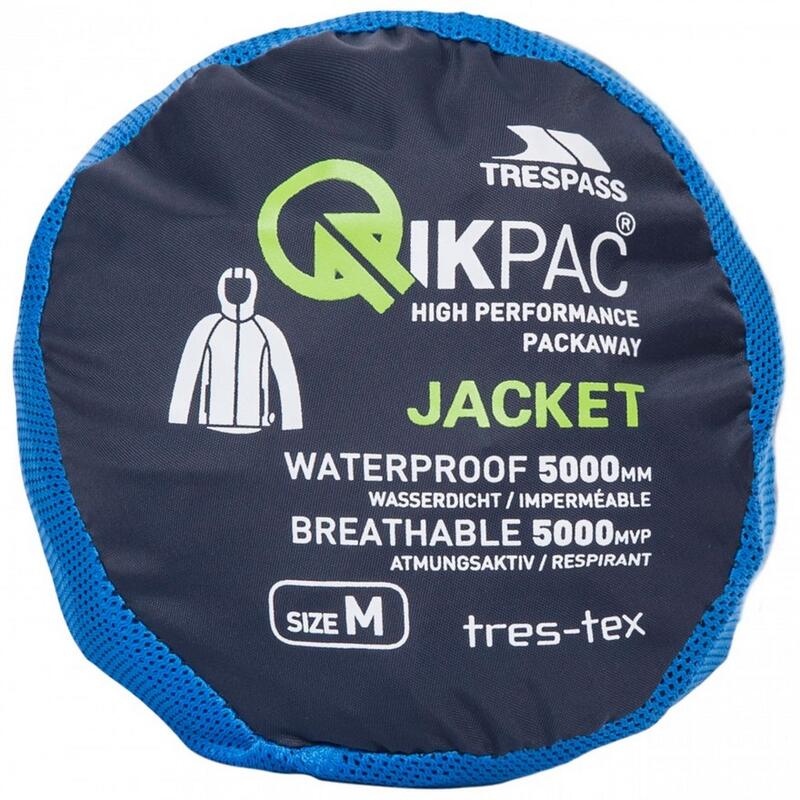 Jacheta Drumeții În Natură Trespass Qikpac X Packaway Adulți