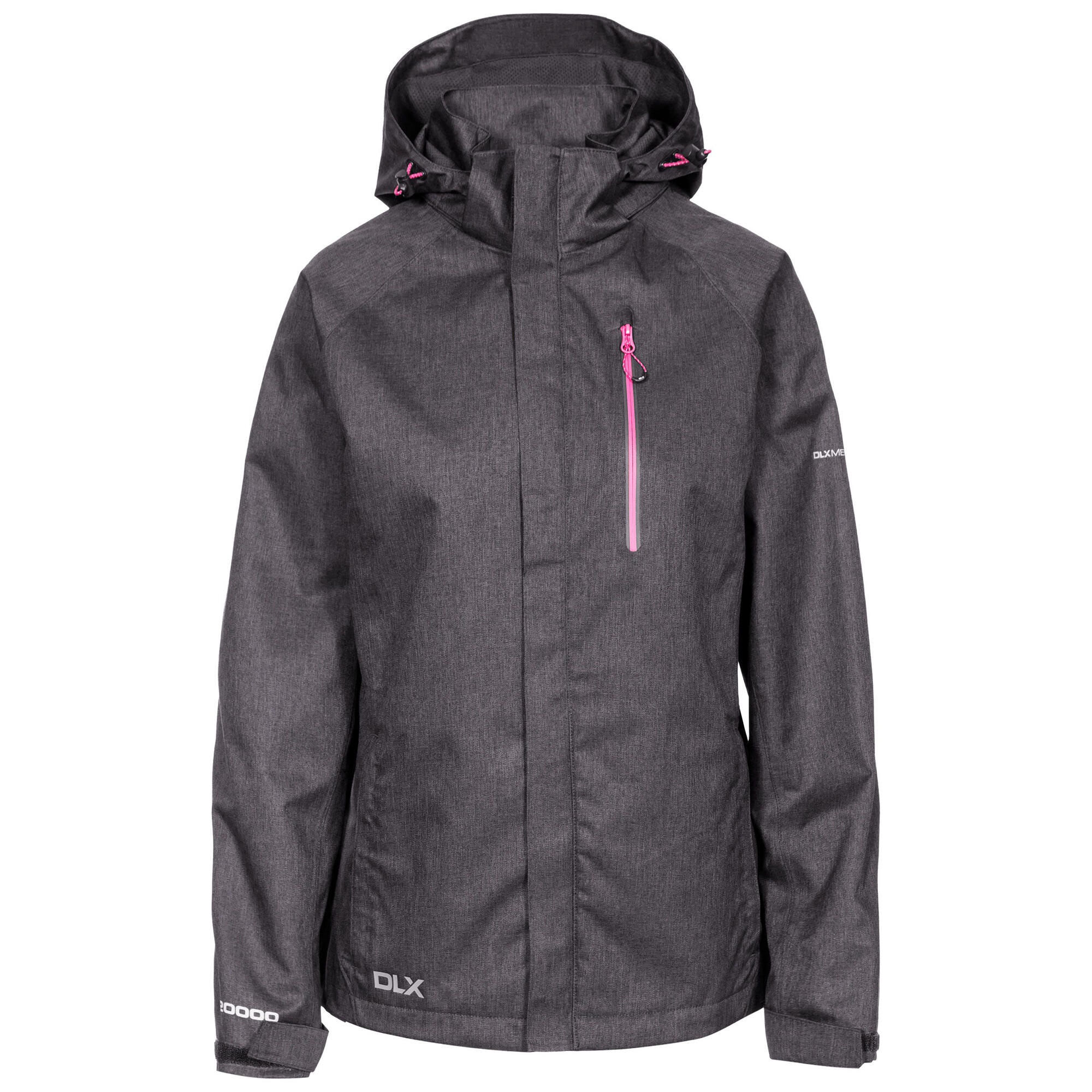 Women's TIYA windbreaker (Black mottled)