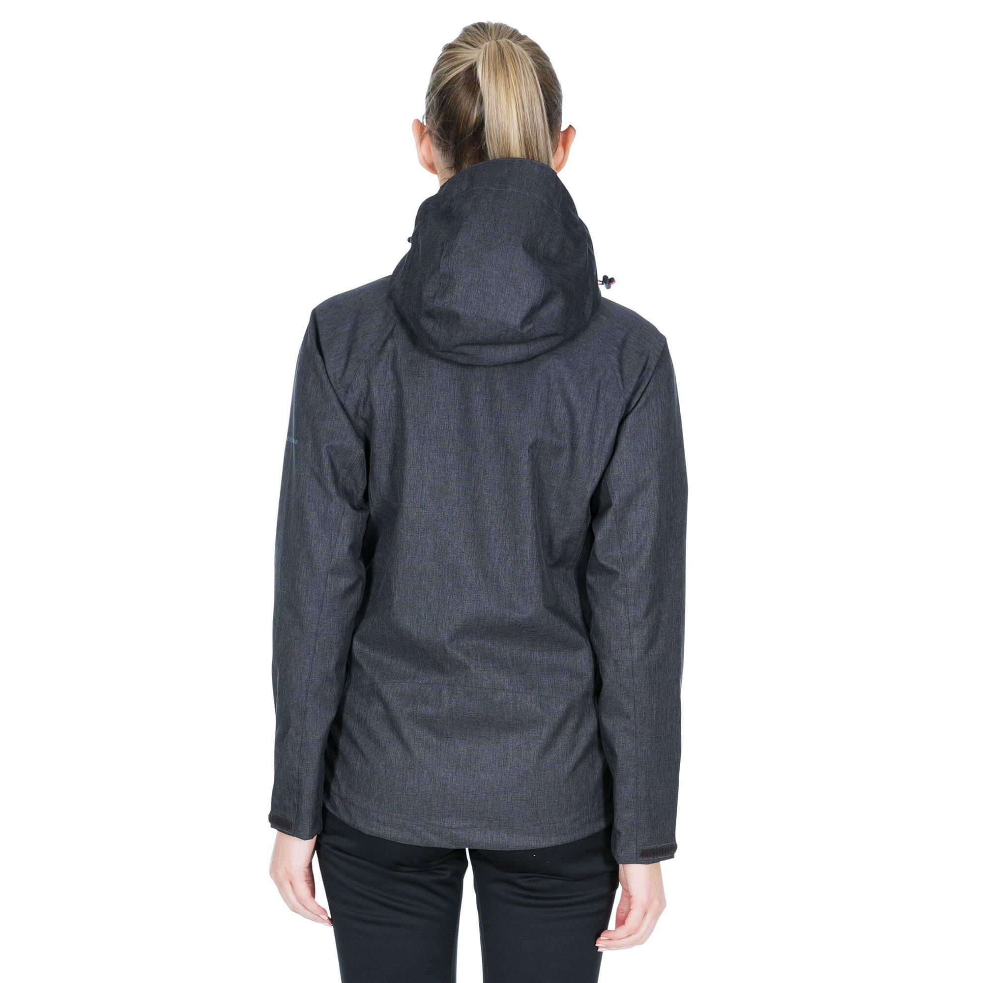 Women's TIYA windbreaker (Black mottled)