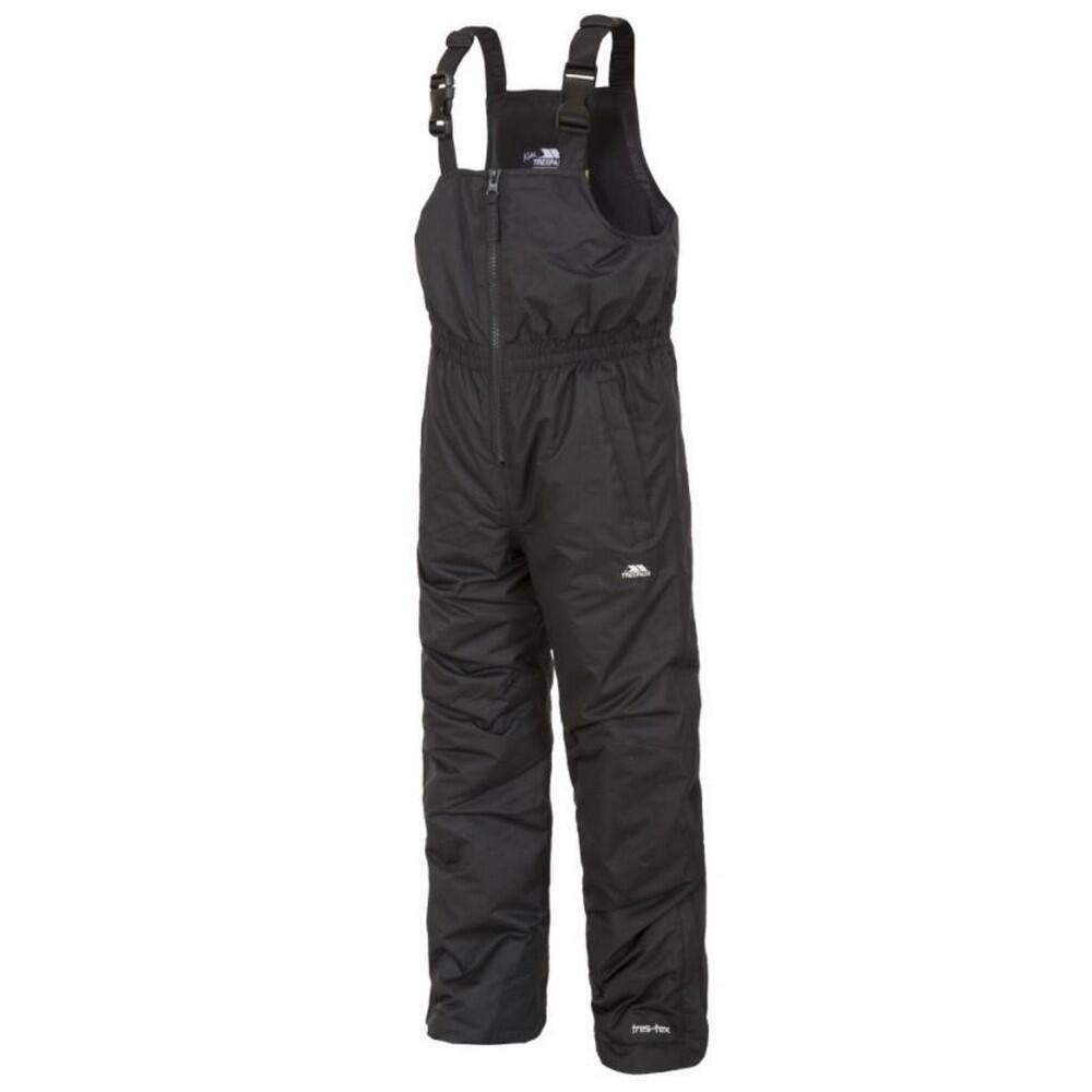 Kalmar Salopette Impermeabile da Sci Bambini Nero TRESPASS DECATHLON
