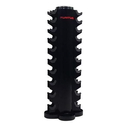 Rack haltere - Tour de rangement pour haltères noir