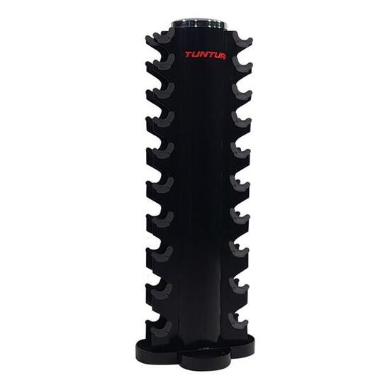 Rack haltere - Tour de rangement pour haltères noir