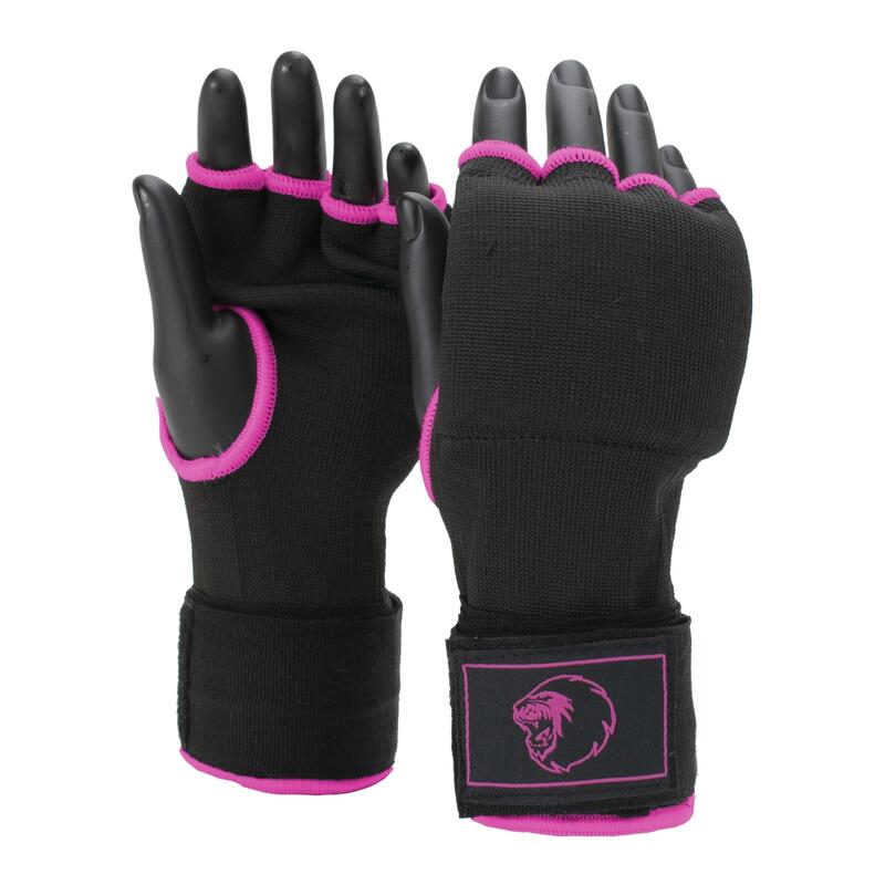 Gants intérieurs - Noir/Rose