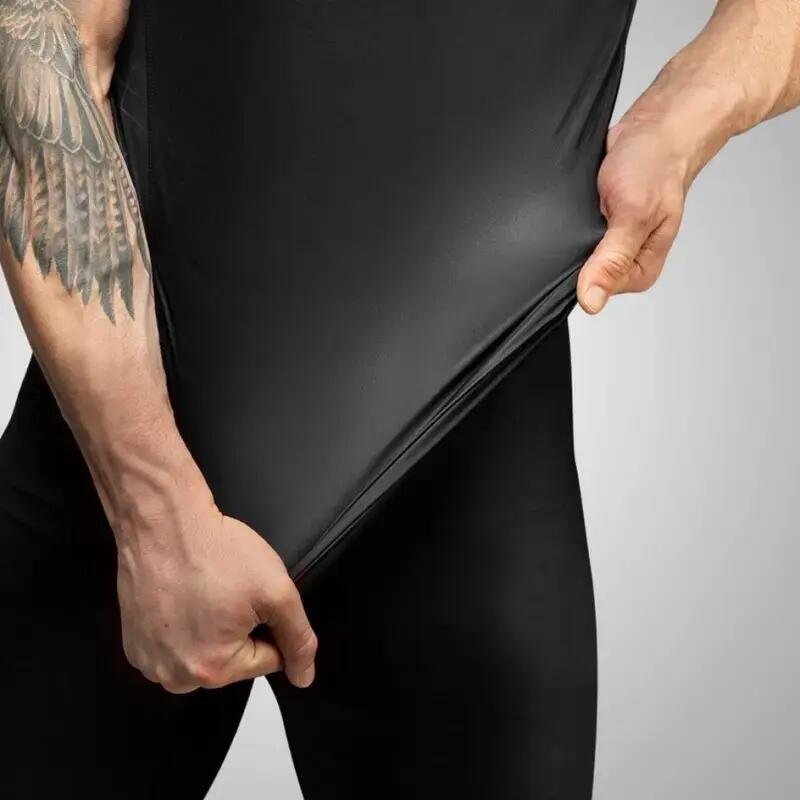 Rashguard do MMA męski HAYABUSA Geo z krótkim rękawem 4/5