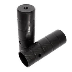 BMX PEGS ADULTO ACERO NEGRO 10MM KHEBIKES