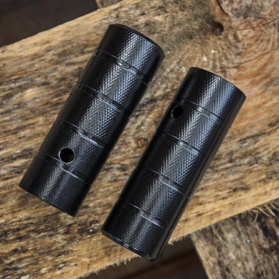 BMX HARINGEN VOLWASSEN ZWART STAAL 10MM KHEBIKES 4/5