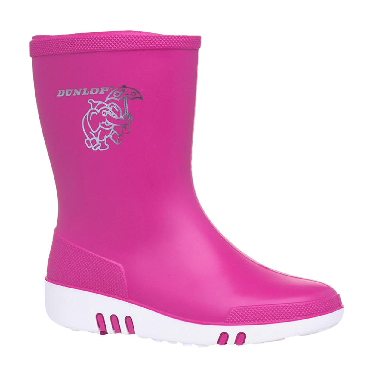 DUNLOP Childrens/Kids Mini Wellies (Pink)