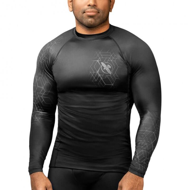 Rashguard do MMA męski HAYABUSA Geo z długim rękawem