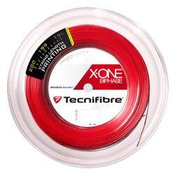 Cordage de Squash X-One BiPhase Rouge 200m Bobine 1,18mm