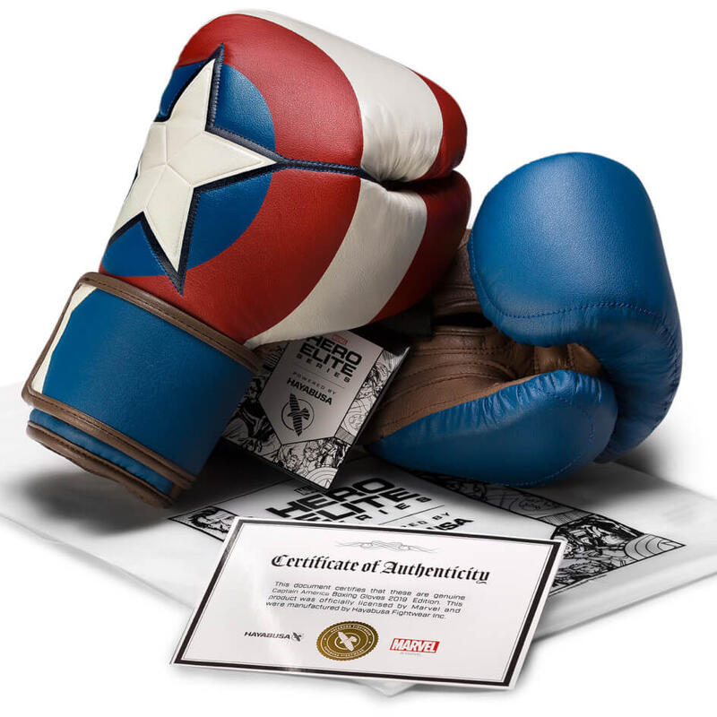 Rękawice bokserskie męskie HAYABUSA Captain America
