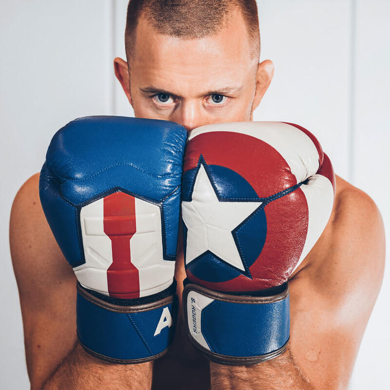 Rękawice bokserskie męskie HAYABUSA Captain America