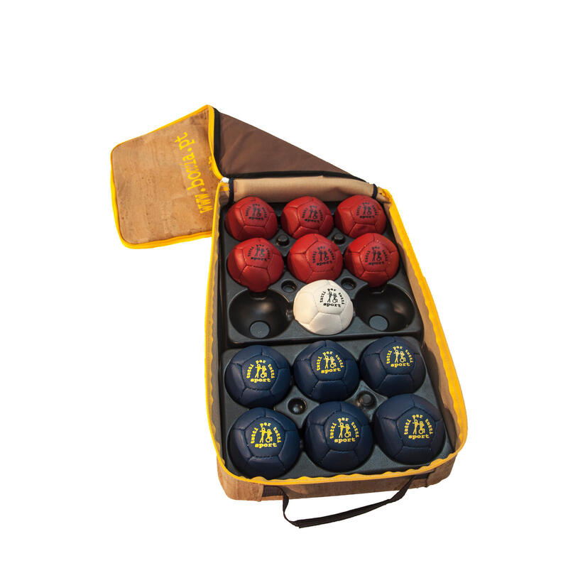 Conjunto de bolas boccia de pele - set T2020 13 bolas