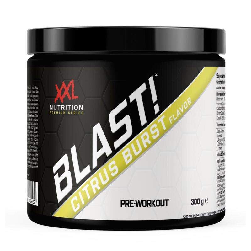 Blast! Pre Workout 300gr Citrus Burst