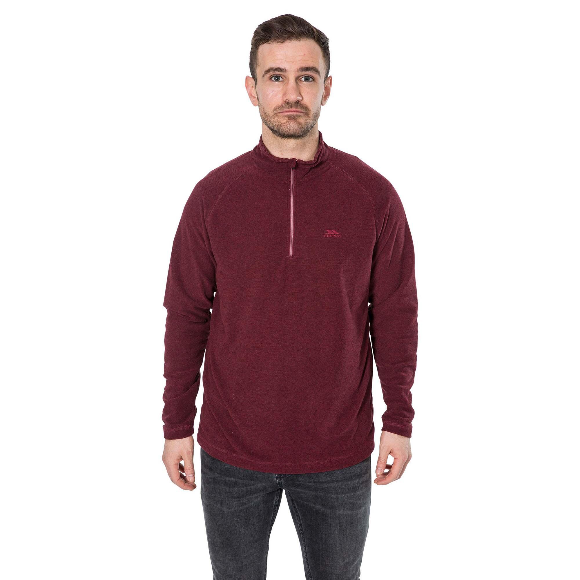Mens Keynote Fleece Top (Prune) 4/5