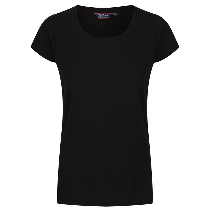 T-Shirt Carlie Mulher Preto