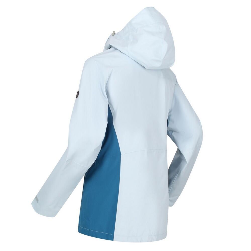 Womens/Ladies Highton Stretch II Waterproof Jacket (Ice Blue/Blue Sapphire) 4/5